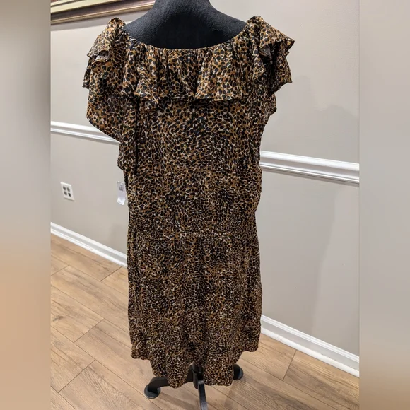 ❤️4/$60 Old Navy Animal Print Ruffle Mini Dress❤️4 for $60 ❤️ - Picture 2 of 7